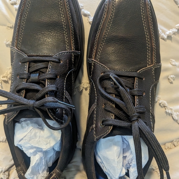 Men's Clark CK Bradley Walk Brown Leather - Picture 2 of 8